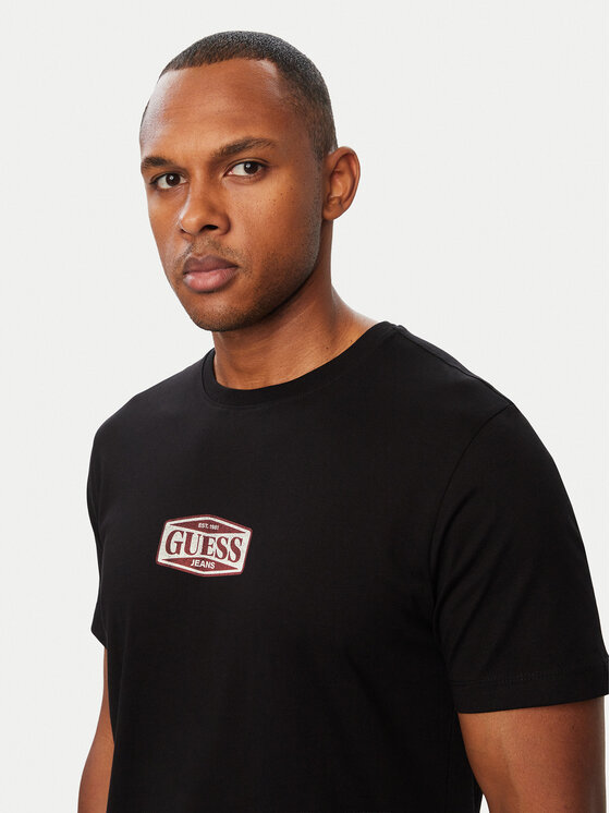 Guess Jeans Guess Jeans Camiseta 184114 Negro Classic Fit