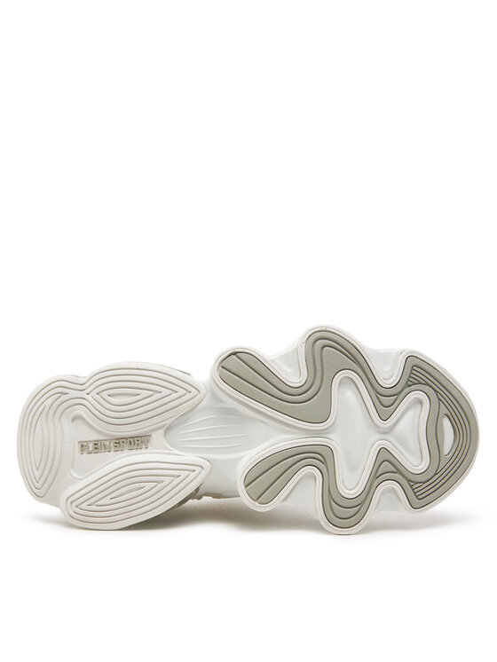 Plein Sport Sneakersy Plein Sport SADS USC0518 STE003N Bílá