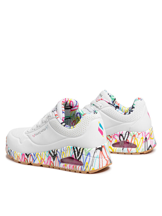 Skechers Снікерcи Skechers Uno Loving Love 155506/WHT Білий