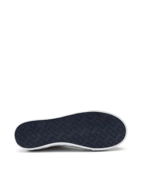 Tommy Jeans Snīkeri Tommy Jeans Mid Flatform Vulc EN0EN01414 Balts