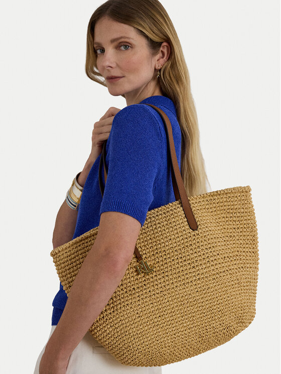 LAUREN RALPH LAUREN Дамска чанта LAUREN RALPH LAUREN 431982179001 Кафяв