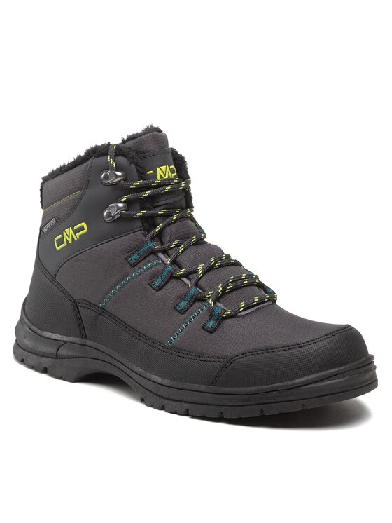 CMP Kids Annuuk Snow Boot Wp uniseks-kind Wandelschoenen, Antraciet Deep Lake, 28 EU