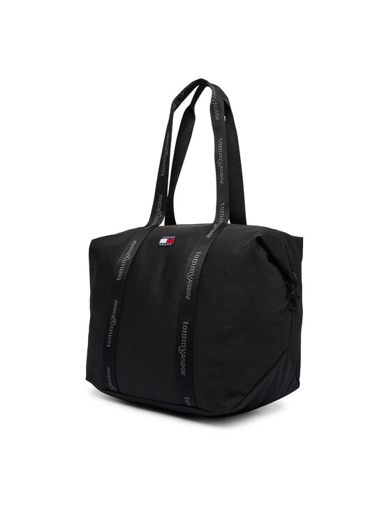 Tommy Jeans Borsetta Tommy Jeans Tjw Ess Daily Tote AW0AW19039 Nero