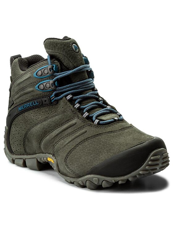 Merrell Trekingová obuv Merrell Cham II Wtpf Mid Ltr J09377 Zelená