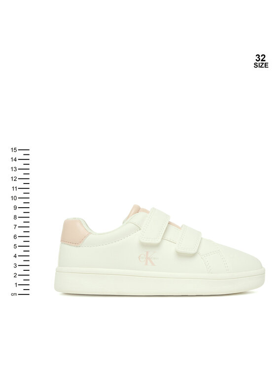 Calvin Klein Sneakers Calvin Klein Velcro V1A9-83206-1355A708 S Bianco