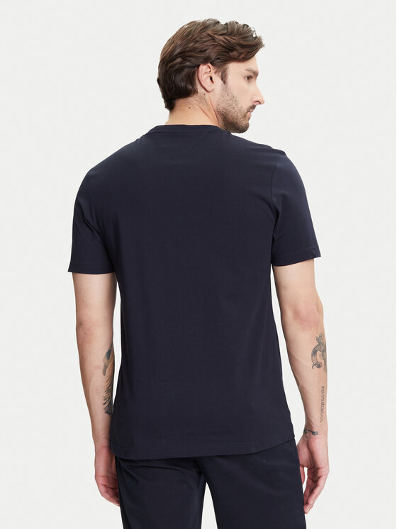 Tommy Hilfiger Tommy Hilfiger T-Shirt Brand Love MW0MW40324 Σκούρο μπλε Regular Fit