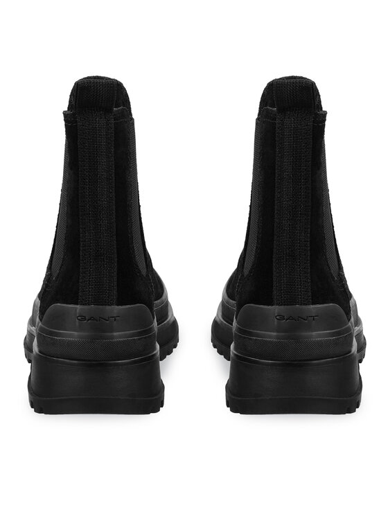Gant Kotníková obuv s elastickým prvkem Gant 31553084 Černá