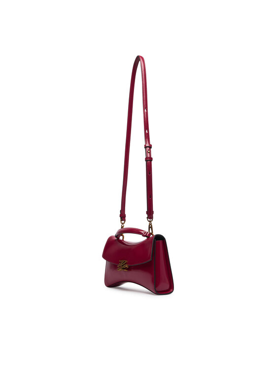 KARL LAGERFELD Torbica KARL LAGERFELD B3W30270 Tamnocrvena