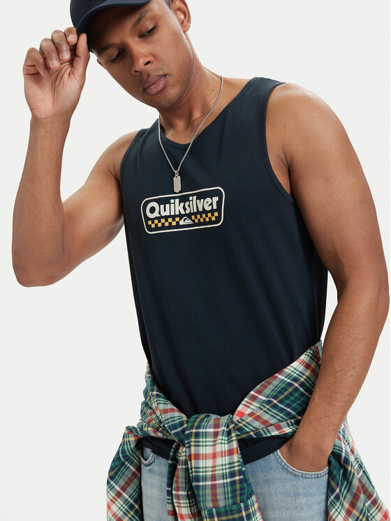 Quiksilver Quiksilver Camiseta sin mangas Starting Grid EQYZT08309 Azul marino Regular Fit