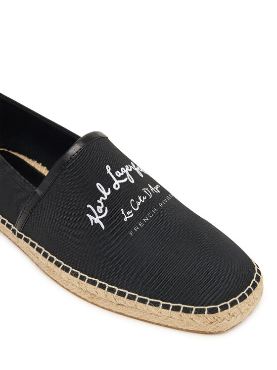 KARL LAGERFELD Еспадрильї KARL LAGERFELD KL70126 Чорний