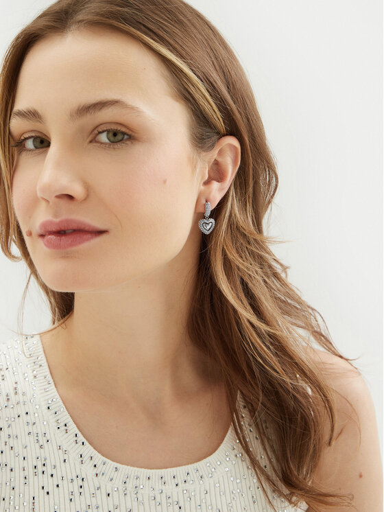 Guess Pendientes Guess JUBE05 021JW Plata