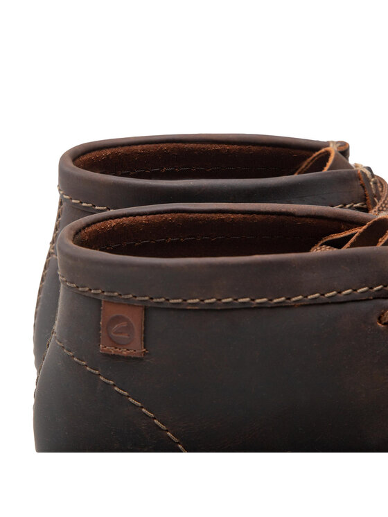 Clarks Μποτίνια Clarks Shacre 261594367 Καφέ