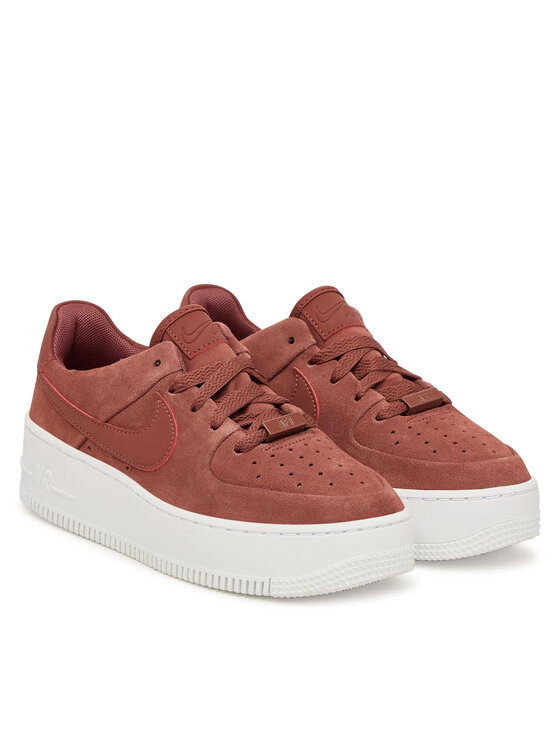 Nike Снікерcи Nike Af1 Sage Low AR5339 204 Темно-червоний
