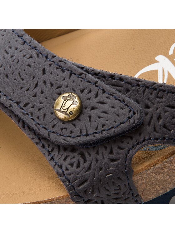 Panama Jack Sandali Panama Jack Julia Roses B2 Blu scuro