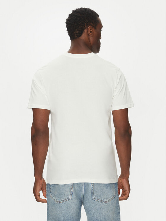 Quiksilver Quiksilver Majica EQYZT08040 Bela Regular Fit