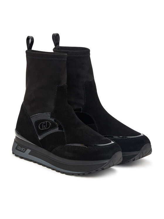 Liu Jo Сникърси Liu Jo Maxi Wonder 104 BF6107 PX962 Черен