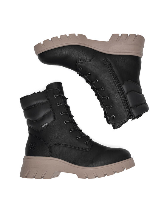 Rieker Auliniai batai Rieker 71831-00 Juoda