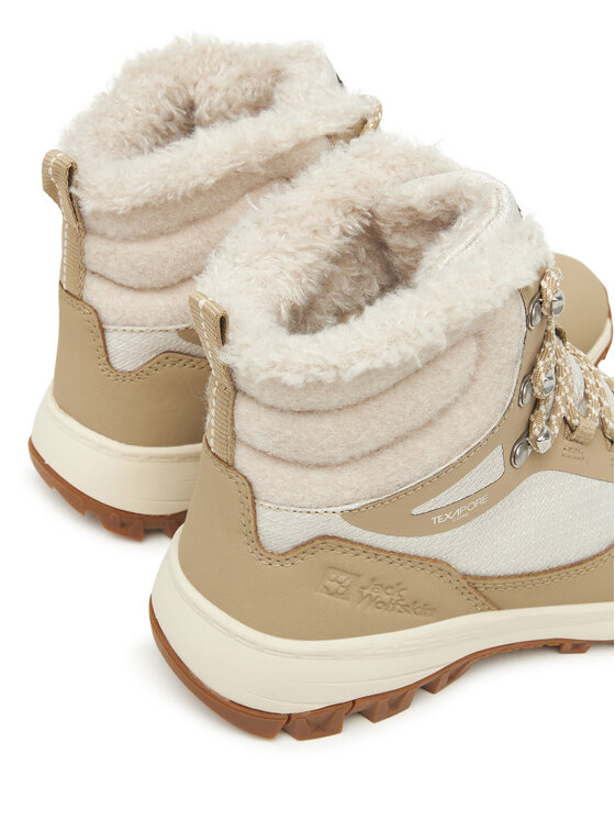 Jack Wolfskin Trekingová obuv Jack Wolfskin Everquest Texapore High 4053591 Béžová