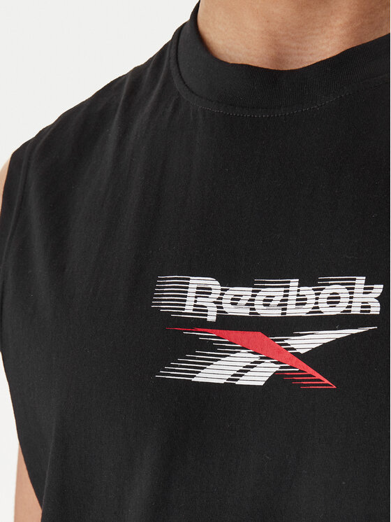 Reebok Reebok Camiseta sin mangas Bradshaw RK25560CCM Negro Regular Fit