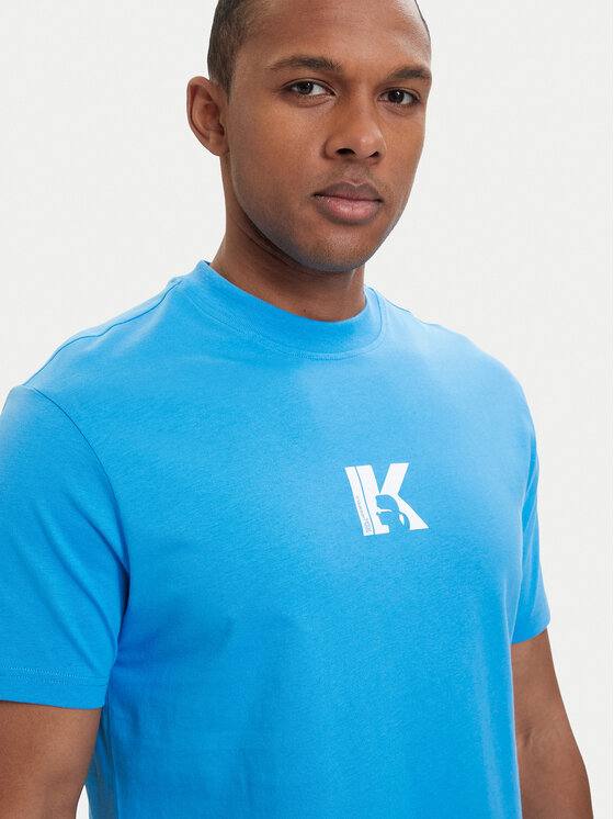Karl Lagerfeld Jeans Karl Lagerfeld Jeans Camiseta A1M17044 Azul Regular Fit