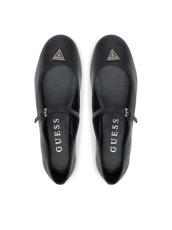 Guess Балетки Guess FLTKLD LEA02 Чорний