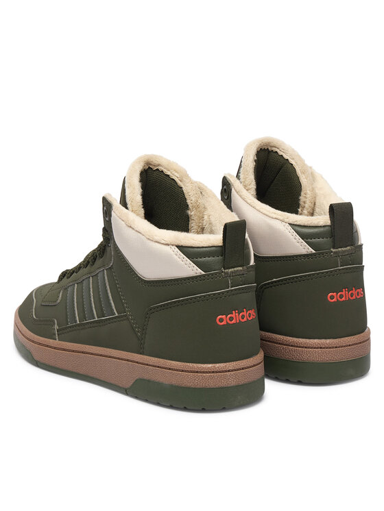 adidas Αθλητικά adidas Rapid Court Mid Winterized Shoes KI3908 Πράσινο