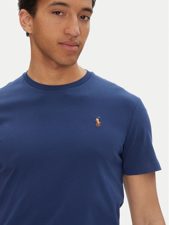 Polo Ralph Lauren Polo Ralph Lauren Футболка 710740727092 Cиній Custom Slim Fit