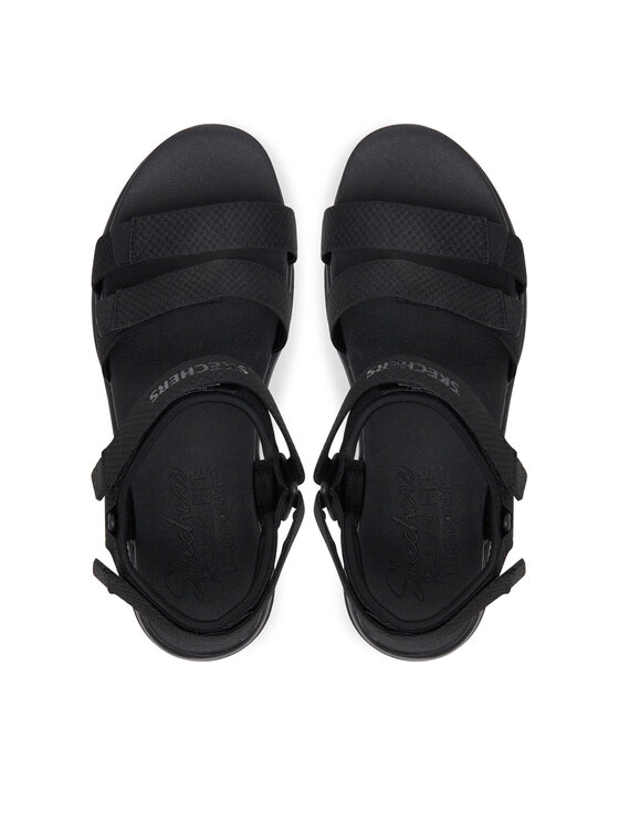 Skechers Сандали Skechers D'Lux Walker-Going-Out Vibes 119828/BBK Черен