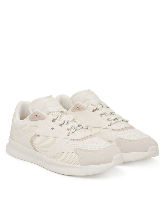 Tommy Hilfiger Tenisice Tommy Hilfiger Lightweight Runner Monocolor FM0FM05928 Bijela