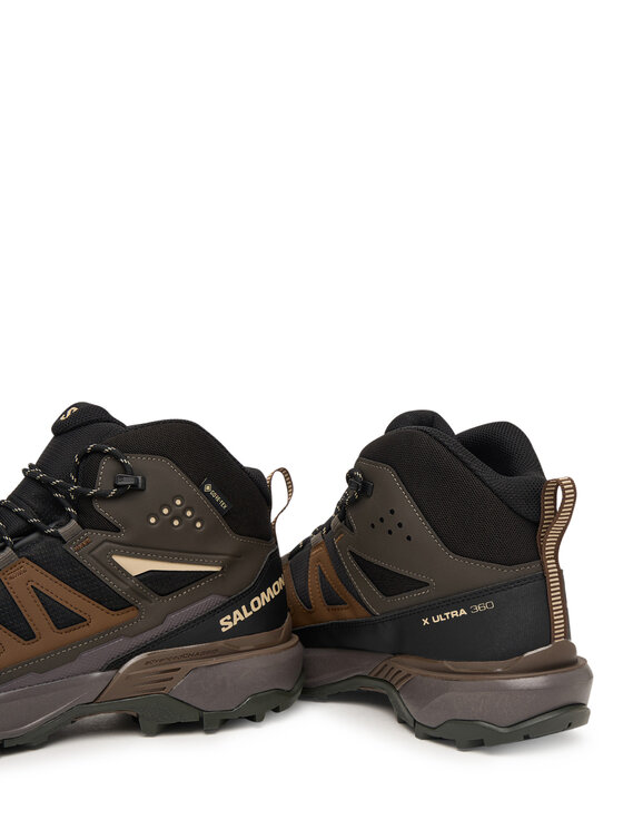 Salomon Trekking Salomon X Ultra 360 Mid GTX L45473200 Crna