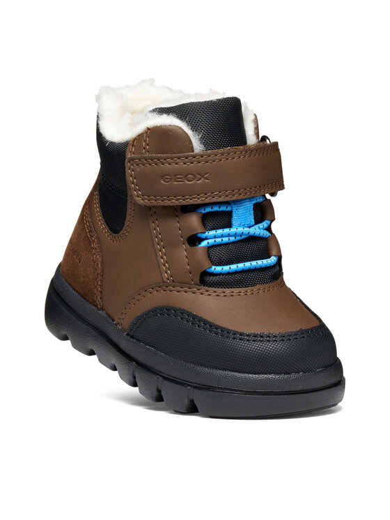 Geox Cizme Geox B Willaboom Boy B Abx B365BK 0ME22 C6238 S Maro închis