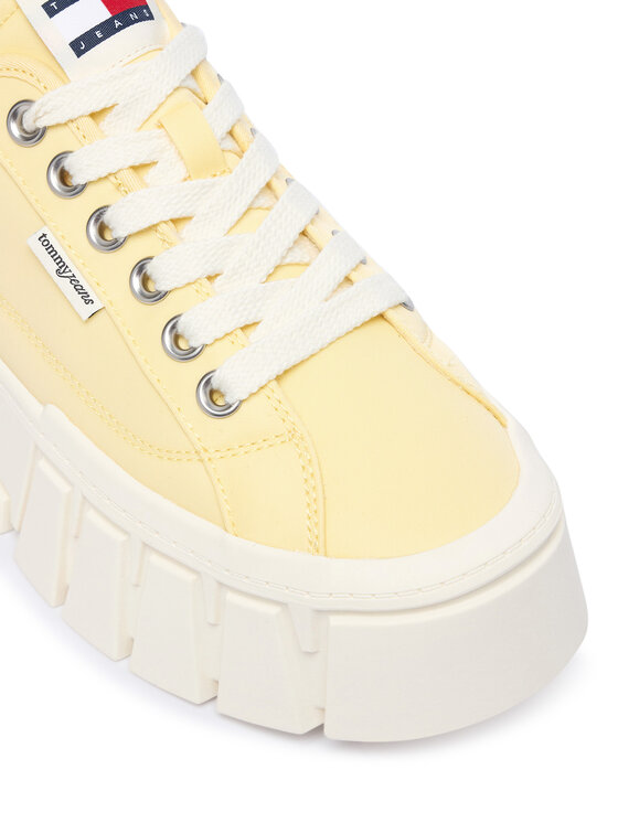 Tommy Jeans Sportcipők Tommy Jeans Tj Platform Sneaker EN0EN03098 Világossárga