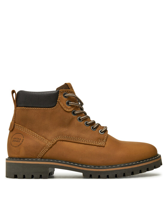 Jack & Jones Черевики Jack & Jones Queensway 12257998 Коричневий