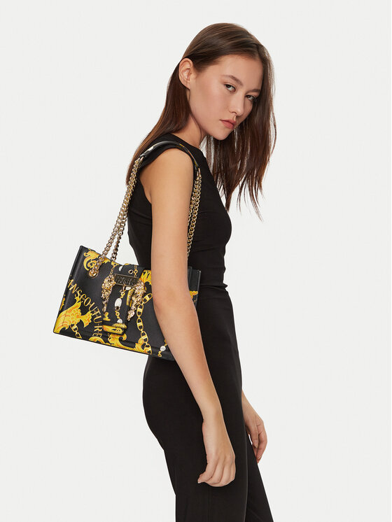 Versace Jeans Couture Дамска чанта Versace Jeans Couture 75VA4BFE Черен