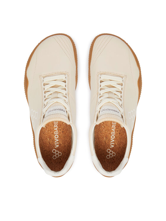 Vivo Barefoot Снікерcи Vivo Barefoot Motus Studio 205642 Кремовий