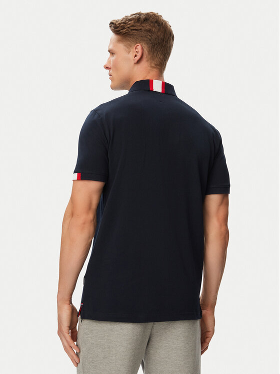 Beverly Hills Polo Club Beverly Hills Polo Club Поло P-SS26M-P2770 Cиній Regular Fit