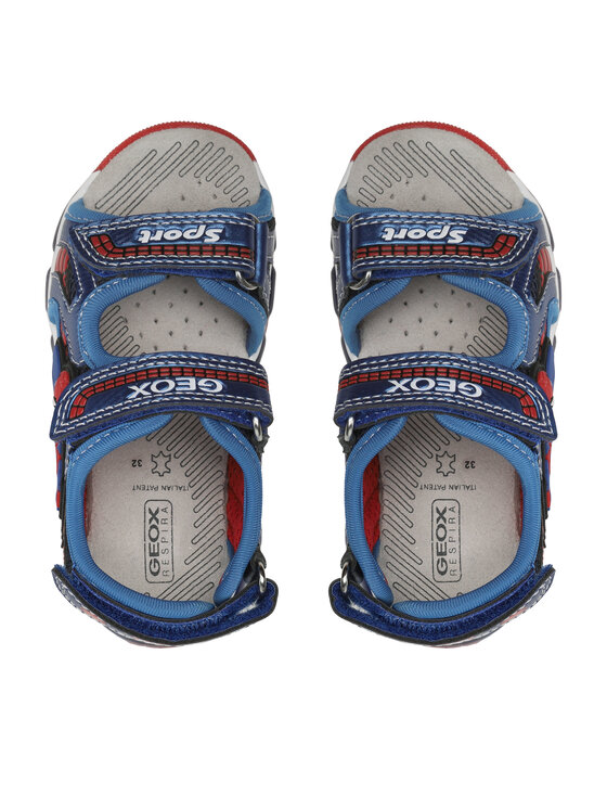 Geox Sandale Geox J Sandal Android Boy J350QA014CEC4226 D Tamnoplava