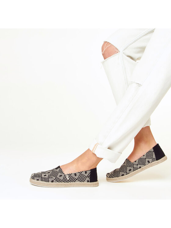 Toms Espadrilky Toms Classic 10015073 Černá