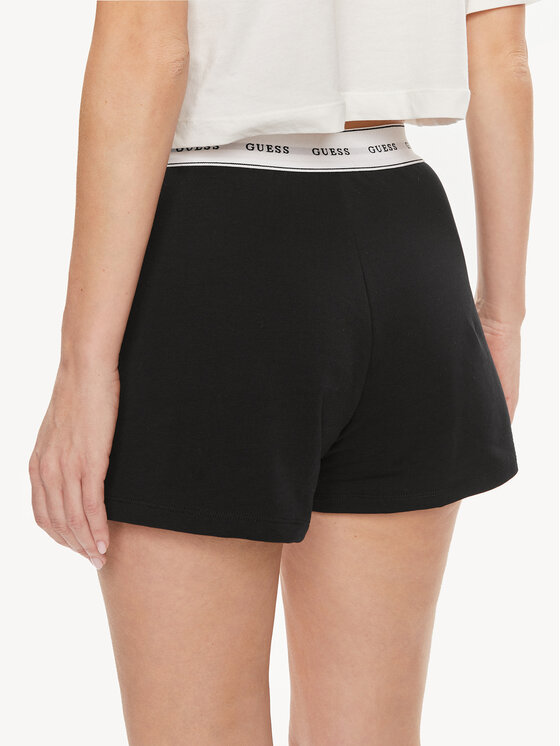 Guess Guess Rövid pizsama nadrág O4GD02 KBS91 Fekete Loose Fit