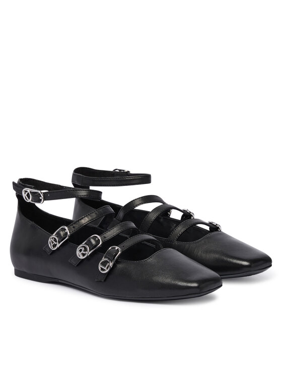 KARL LAGERFELD Балетки KARL LAGERFELD Konnie KL40195 Чорний