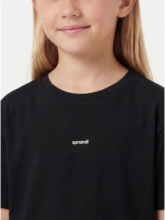 Sprandi Sprandi Camiseta W126-SIGTS-1040-48X Negro Regular Fit