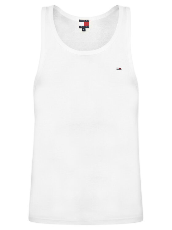 Tommy Jeans Tommy Jeans Conjunto de camisetas de tirantes DM0DM20769 Blanco Slim Fit