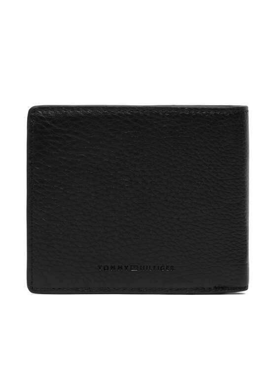 Tommy Hilfiger Portfel Tommy Hilfiger Th Central Cc Flap And Coin AM0AM14497 Czarny