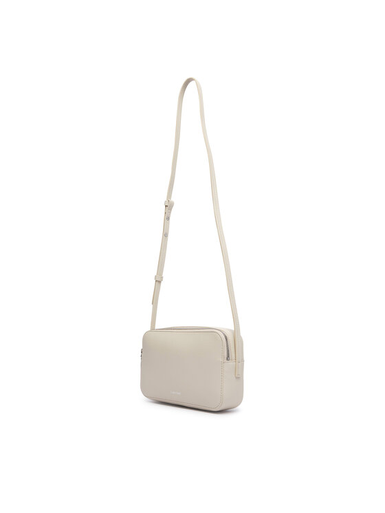 Calvin Klein Bolso Calvin Klein Foil Logo Elongated Camera Bag LV04F3276G Crema