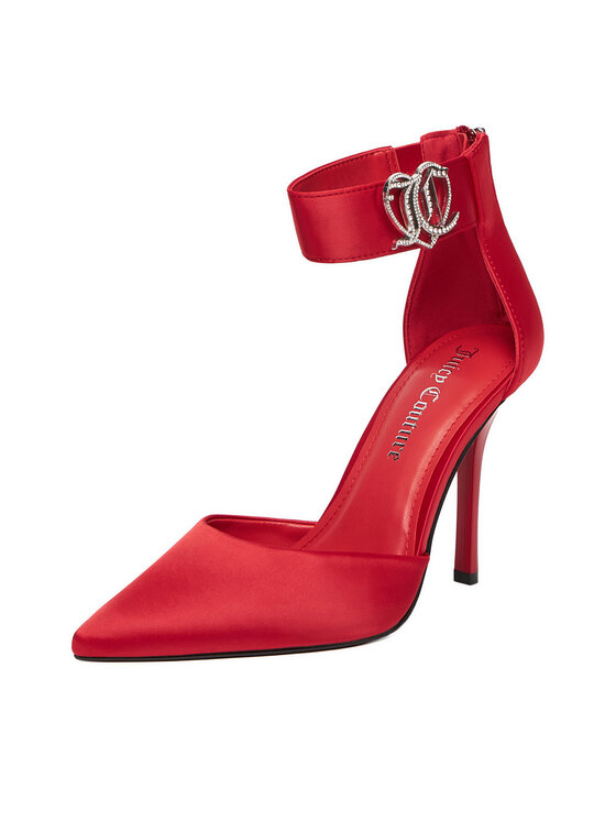 Juicy Couture Szpilki Juicy Couture EO-LH24018-2B Czerwony