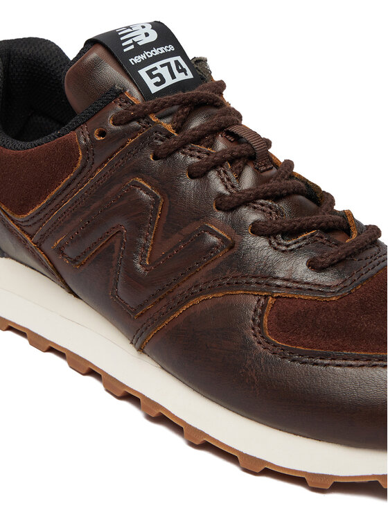 New Balance Sneakersy New Balance W574HM Brązowy ciemny