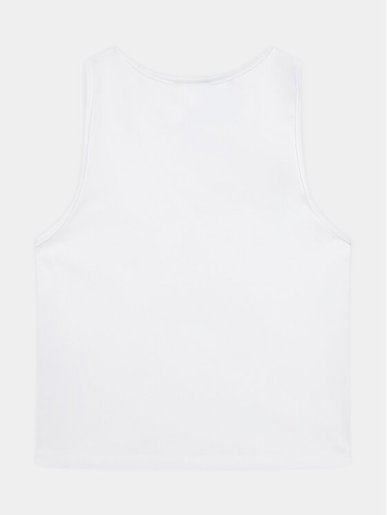 United Colors Of Benetton United Colors Of Benetton Top 3I1XGH00K Bijela Regular Fit