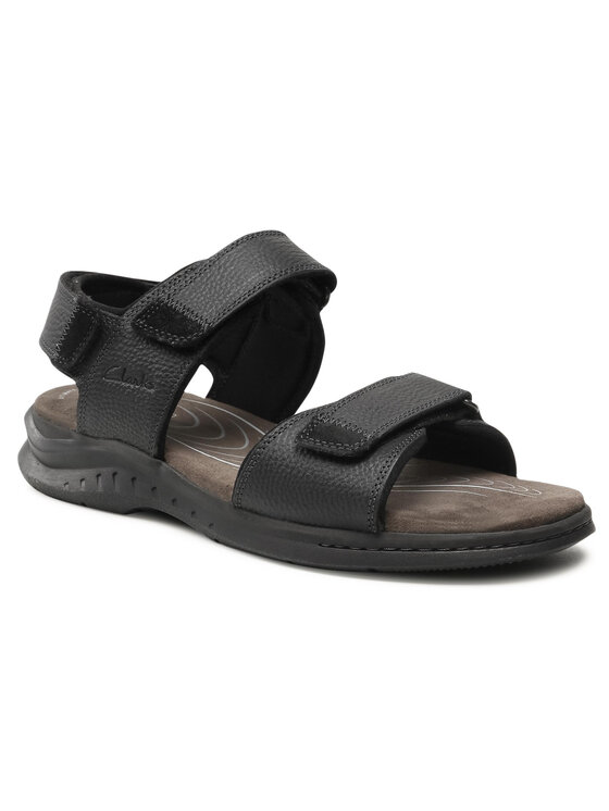 Clarks Босоніжки Clarks Hapsford Creek 261594787 Чорний