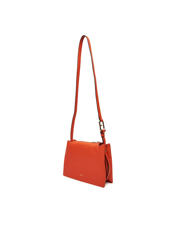 Furla Táska Furla Nuvola S Crossbody WB01275-BX2045-O6000-1007 Czarny WB01275 HSF000 CN KP000 Narancssárga