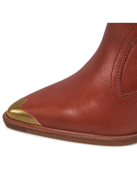 Bronx Čižmy Bronx High boots 14165-JJ Hnedá